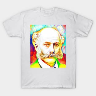 Joseph Bazalgette Colourful Portrait | Joseph Bazalgette Artwork 10 T-Shirt